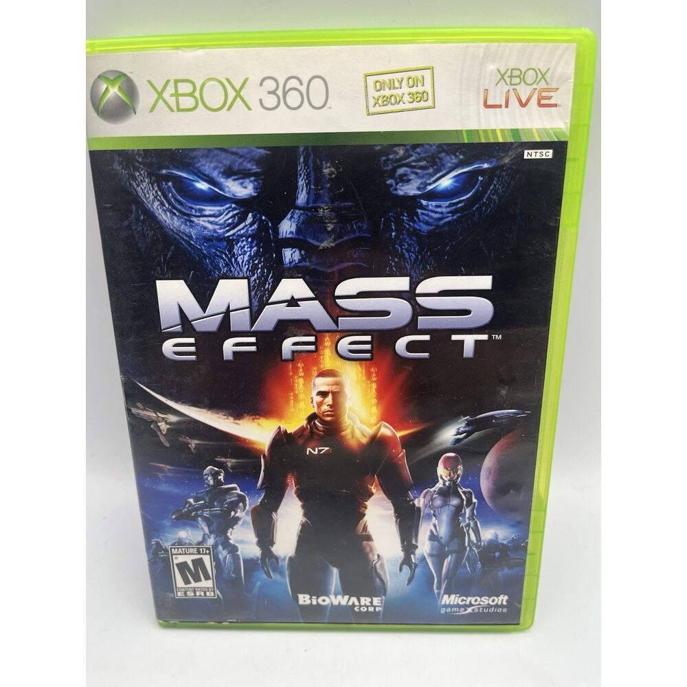 Mass Effect For Xbox 360 (2007) Complete In Box
